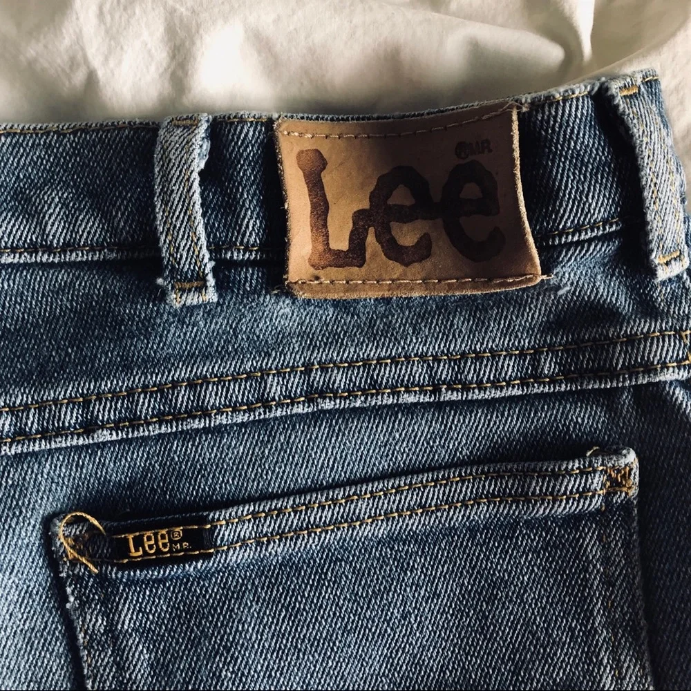 Lee hand-made distressed shorts